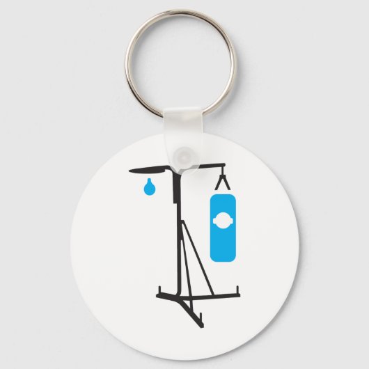 Punching Bag Boxing Schlüsselanhänger (Vorderseite)