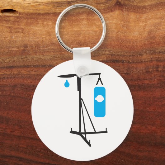 Punching Bag Boxing Schlüsselanhänger (Vorderseite)
