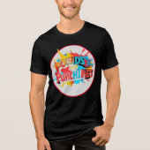 "Punchline Pfund" Tri-Blend Shirt (Vorderseite)