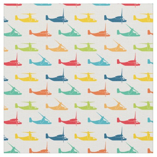 Punchy Primaries V-22 Osprey Pattern Stoff (Nahaufnahme)