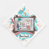 Punctuality Isn’t Theoretical | Birthday Dinner Serviette (Ecke)