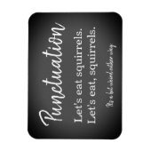 Punctuation Funny Magnet (Vertikal)