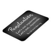 Punctuation Funny Magnet (Linke Seite)