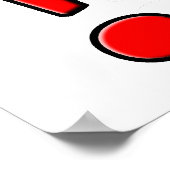 Punctuation Funny Poster (Ecke)