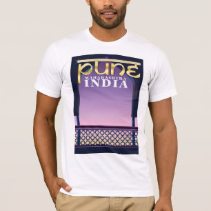 Pune, Maharashtra Indien Urlaubsposter T-Shirt