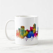 Pune Maharashtra Skyline Kaffeetasse (Links)
