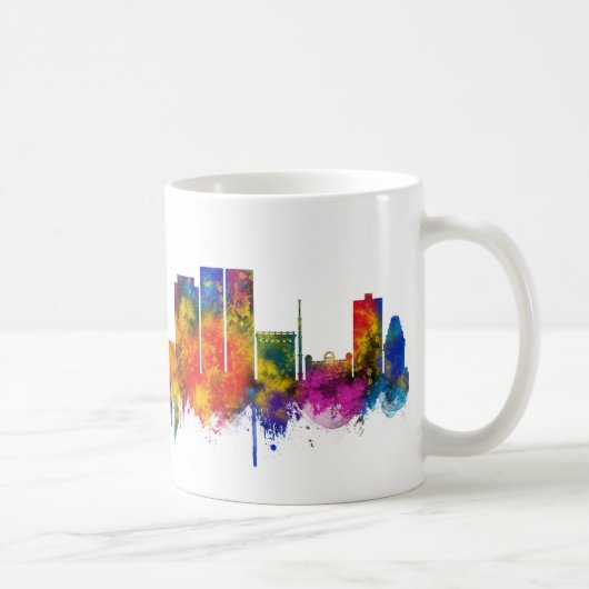 Pune Maharashtra Skyline Kaffeetasse (Rechts)