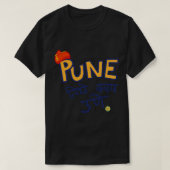 Pune Tithe kay Une T-Shirt (Design vorne)