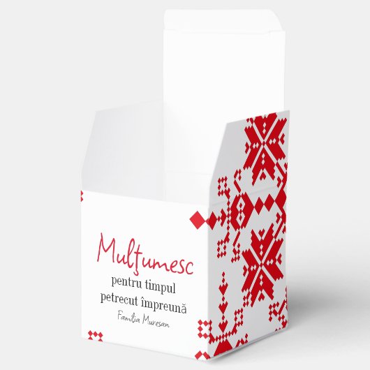 Pungi pentru cadou de parastas geschenkschachtel (Geöffnet)