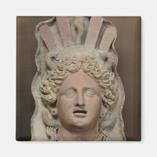 Punic Maske, die Demeter darstellt Magnet