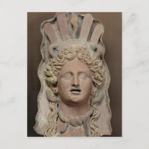 Punic Maske, die Demeter darstellt Postkarte
