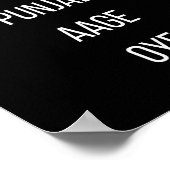 Punjabi Aa Gaye Oye Diljit Dosanjh Lohri Gift Holi Poster (Ecke)