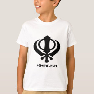 Punjabi Khanda SikhKhalsa Entwurfs-Waren T-Shirt