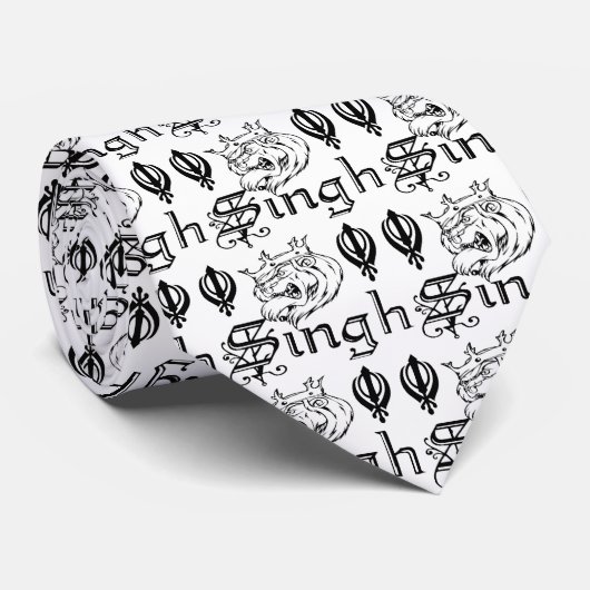 Punjabi Khanda SikhKhalsa Waren Krawatte (Gerollt)