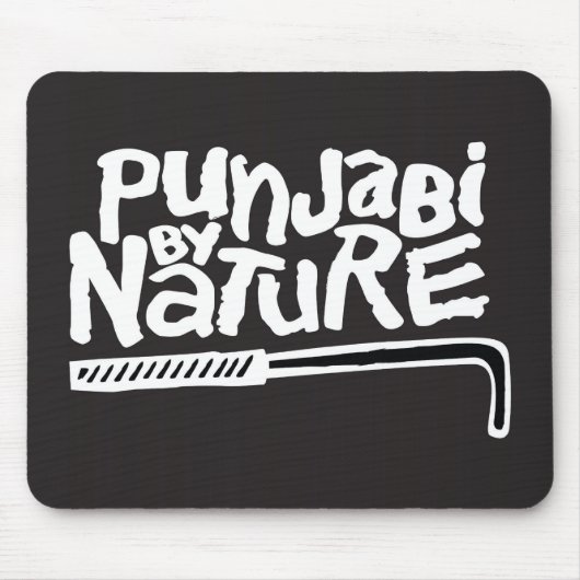 Punjabi-von Natur aus Mausunterlage Mousepad (Vorne)