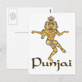 Punjai Postcard Postkarte (Vorne/Hinten)