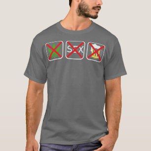 Punk 3: Vegane Seite gegen Drogen T-Shirt