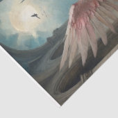 Punk Angel in Stripes Decoupage Seidenpapier (Detail)