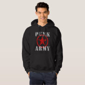 Punk Armee Hoodie (Vorne ganz)