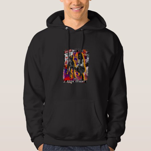Punk-Ästhetik Emo Grunge Hoodie (Vorderseite)