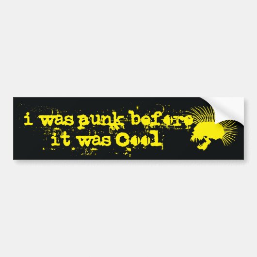 Punk-Autoaufkleber Autoaufkleber (Vorne)