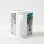 Punk Blue Jumbo Tasse (Rückseite)