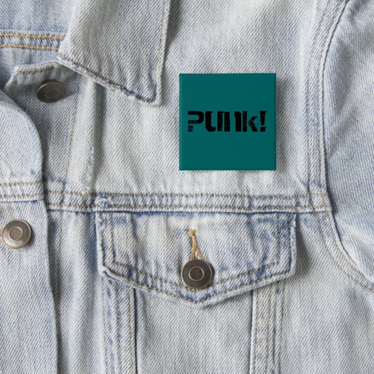 Punk! Button (Beispiel)
