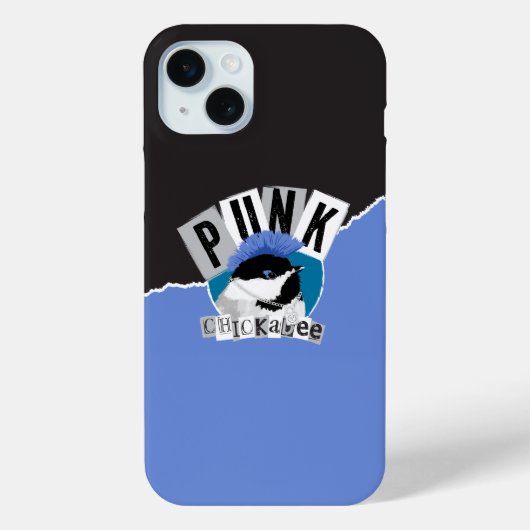 Punk Chickadee Case-Mate iPhone Hülle (Rückseite)