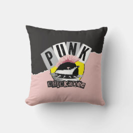 Punk Chickadee Kissen