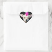 Punk Chihuahua Stickers (Tasche)