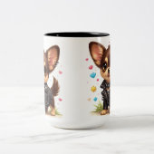 Punk Chihuahua Style Kaffeetasse (Mittel)
