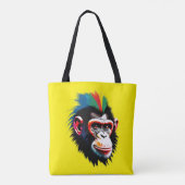 Punk Chimp Tasche (Rückseite)