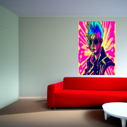 Punk Cyberpunk | AI Art Poster