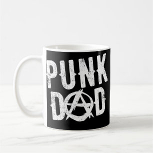 Punk Dad Punk Rock Is Not Dead Anarchy Misfit Kaffeetasse