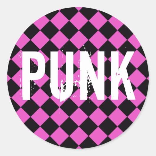 Punk Deko Sticker (Vorderseite)