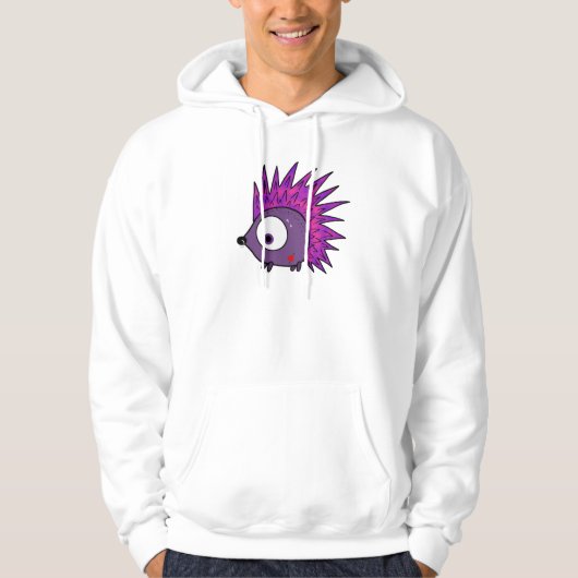 Punk der Igel Hoodie (Vorderseite)