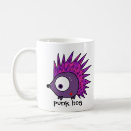 Punk der Igel Kaffeetasse