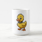 Punk Duckling – Funny Rebel Animal Art Kaffeetasse (Mittel)