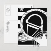 Punk-Eis-Dripz Postkarte (Vorne/Hinten)
