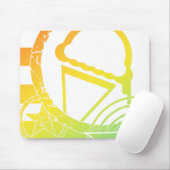 Punk-Eistropfen Mousepad (Mit Mouse)