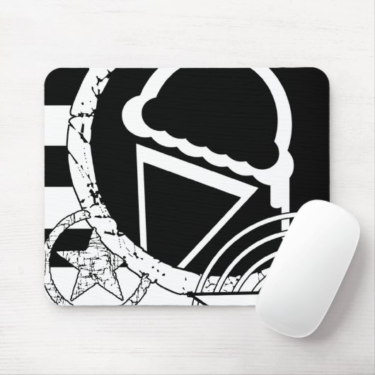 Punk-Eistropfen Mousepad (Mit Mouse)