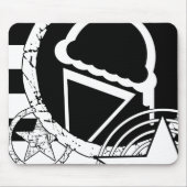 Punk-Eistropfen Mousepad (Vorne)