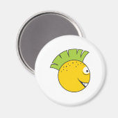 Punk Face Magnet (Vorderseite/Rückseite)