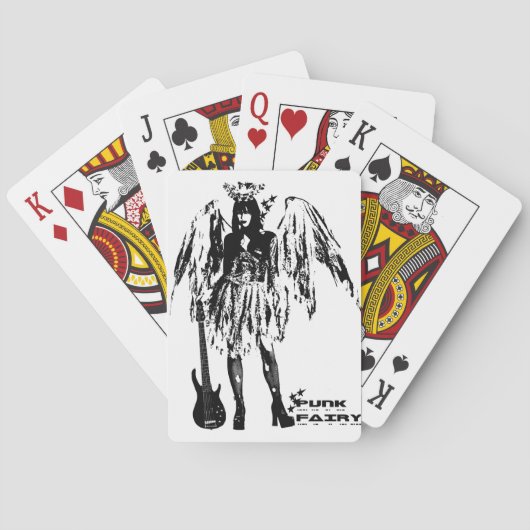 Punk Fairy clothes for Ehets and children Spielkarten (Rückseite)