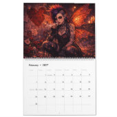 Punk Feen Wandkalender (Feb 2027)