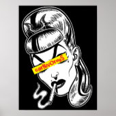 Punk Femme Fatale Poster (Vorne)