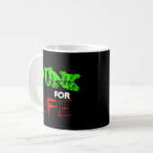 Punk für das Leben Kaffeetasse (Vorderseite Links)