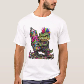 Punk-Gator-König-T-Shirt T-Shirt