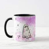 Punk Ghost Doodle-Tasse (Seitendesign) Tasse (Links)