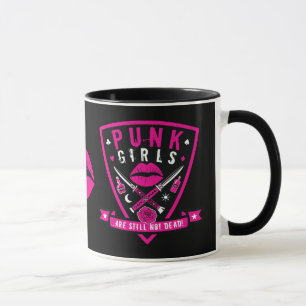 Punk Girls sind noch nicht tot! Tasse - schwarz